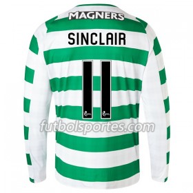 Camisetas Celtic Sinclair 11 Primera Equipacion 2018/2019 Manga Larga